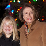 Kaitlyn Ferencik and Nancy Pelosi